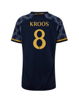 Real Madrid Toni Kroos #8 Replika Borta Kläder Dam 2023-24 Kortärmad